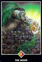 4 of Pentacles Tarot Minor Arcana